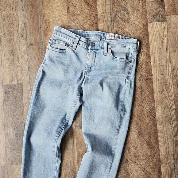 Adriano Goldschmied Prima Ankle AG-ED Denim Skinny Jeans, Medium Wash, 25 USA - Picture 4 of 8